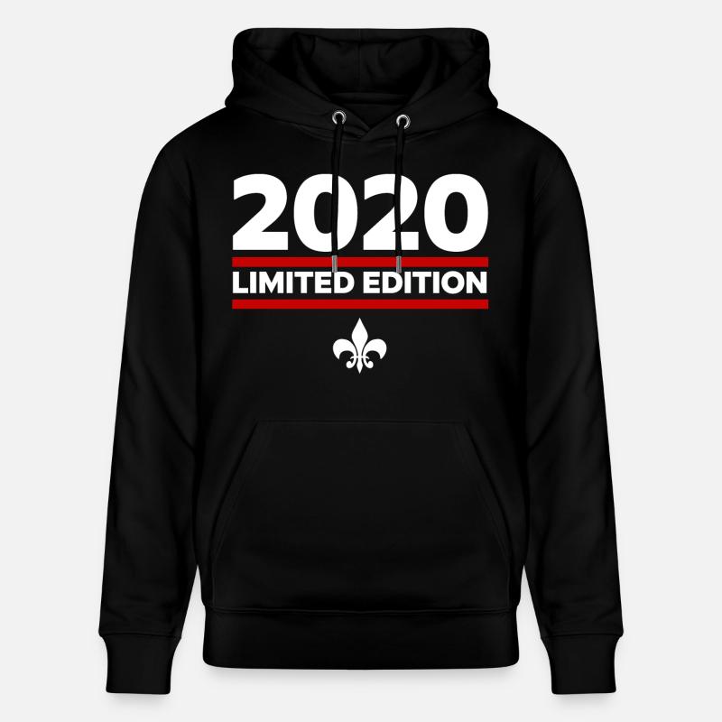 Édition limitée 2020 - Sweat à capuche bio CRUISER Stanley/Stella Unisexe - noir