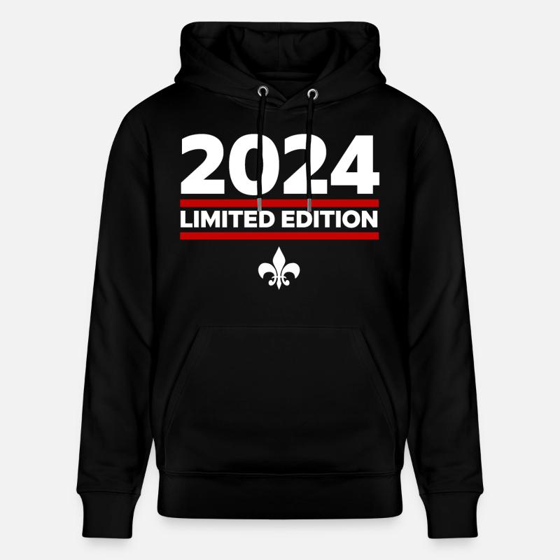Édition limitée 2024 - Sweat à capuche bio CRUISER Stanley/Stella Unisexe - noir