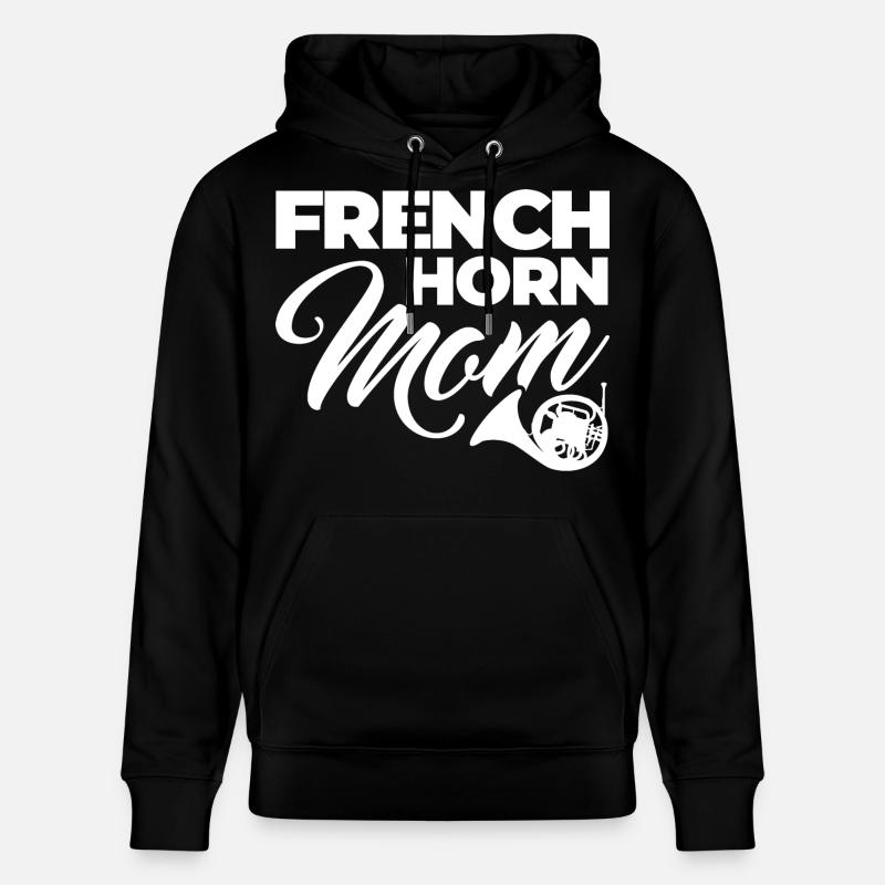 Mère Cor Français - Sweat à capuche bio CRUISER Stanley/Stella Unisexe - noir