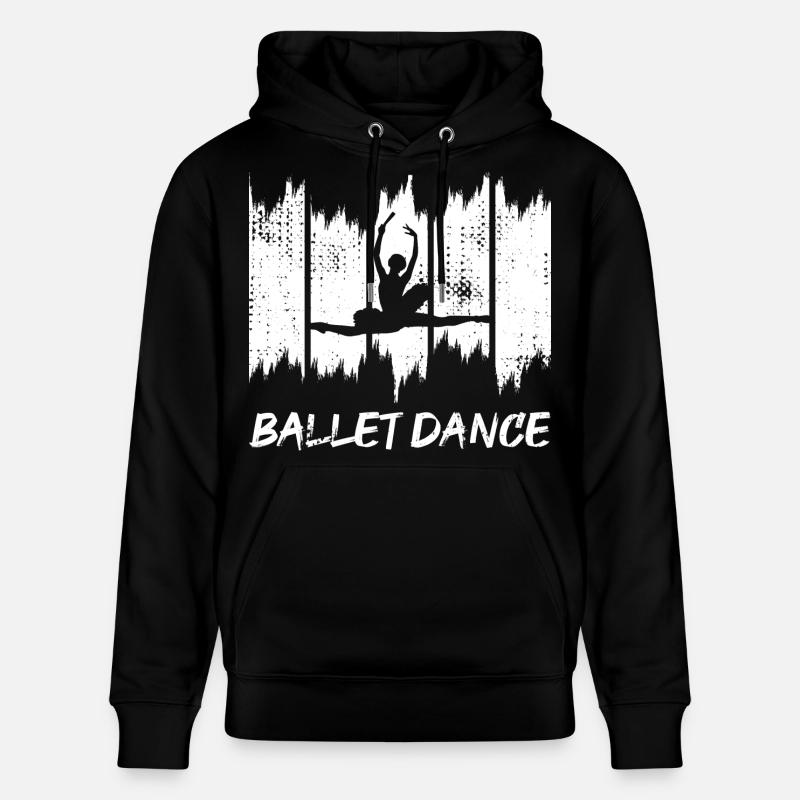 Drôle de danseuse de ballet - Sweat à capuche bio CRUISER Stanley/Stella Unisexe - noir