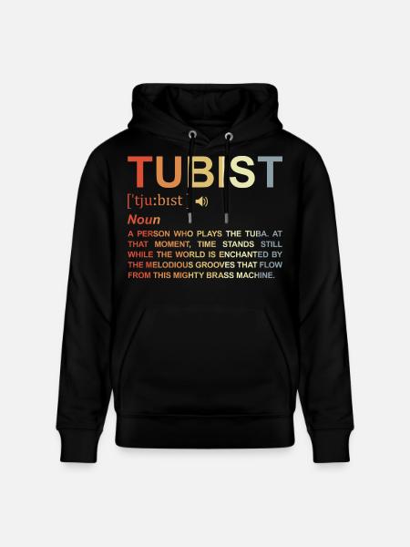 Tubist Definition - Stanley/Stella Unisex Bio-Hoodie CRUISER  - Schwarz