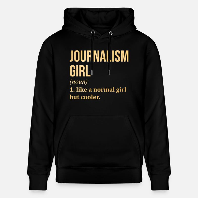 journalisme - Sweat à capuche bio CRUISER Stanley/Stella Unisexe - noir