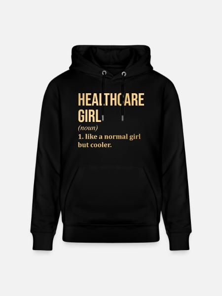 Gesundheitswesen Gesundheitswesen Gesundheitswesen Gesundheitswesen - Stanley/Stella Unisex Bio-Hoodie CRUISER  - Schwarz