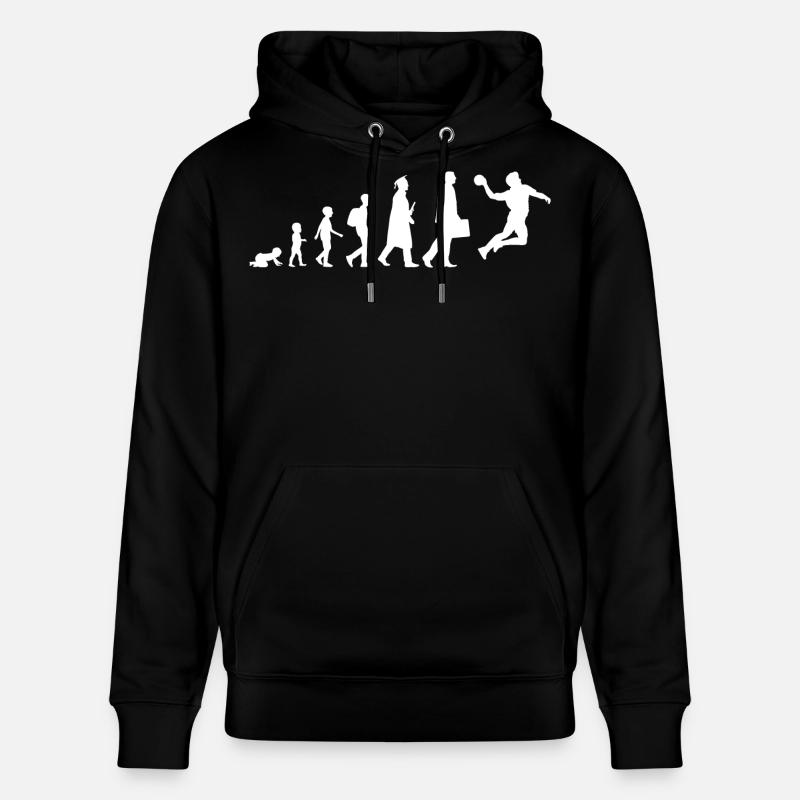Evolution Handball - Stanley/Stella Unisex Bio-Hoodie CRUISER  - Schwarz