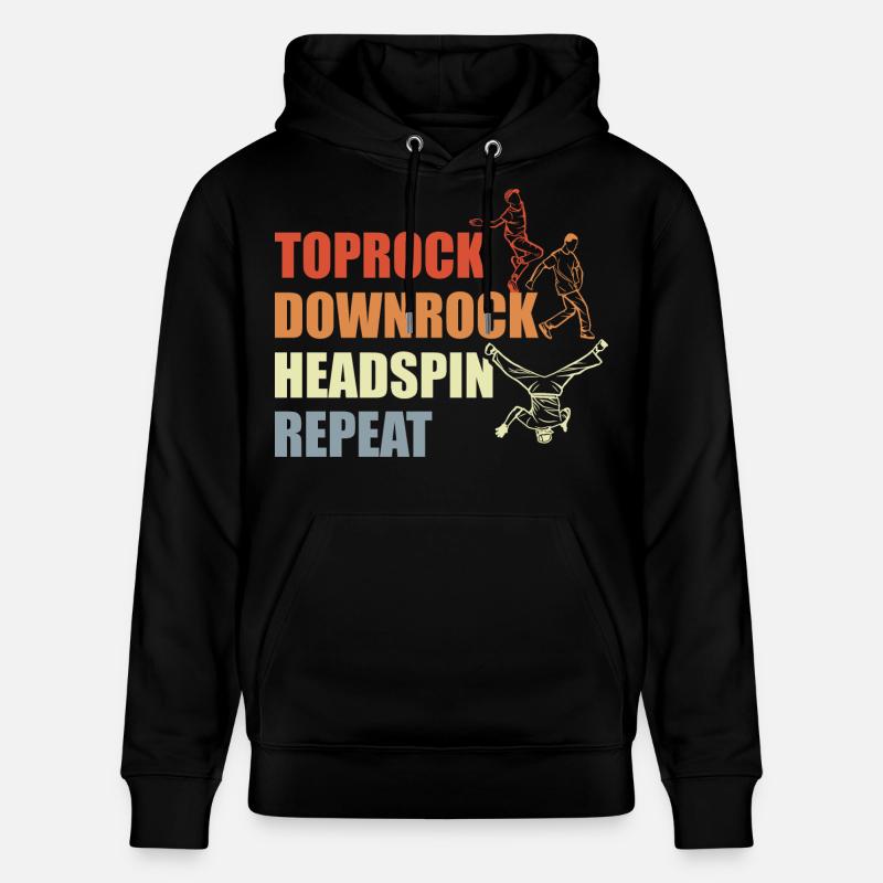 Breakdance Routine - Stanley/Stella Unisex Bio-Hoodie CRUISER  - Schwarz