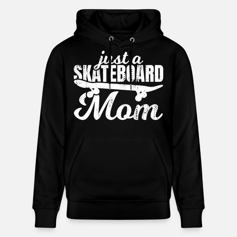 Nur eine Skateboard Mutter - Stanley/Stella Unisex Bio-Hoodie CRUISER  - Schwarz