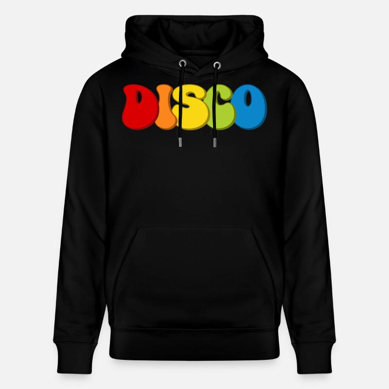 Discothèque - Sweat à capuche bio CRUISER Stanley/Stella Unisexe - noir