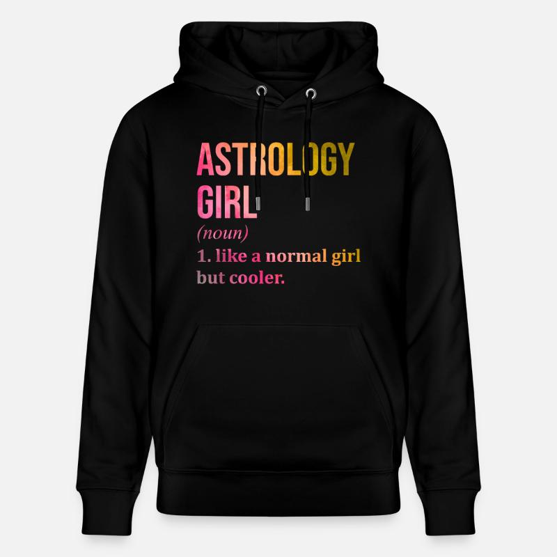 astrologie - Sweat à capuche bio CRUISER Stanley/Stella Unisexe - noir
