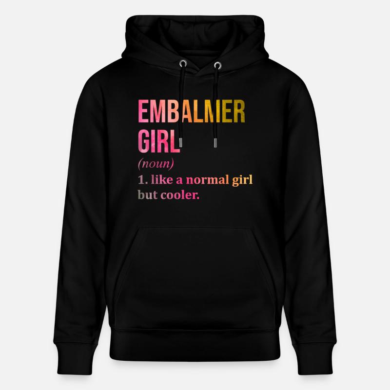 embaumeur - Sweat à capuche bio CRUISER Stanley/Stella Unisexe - noir