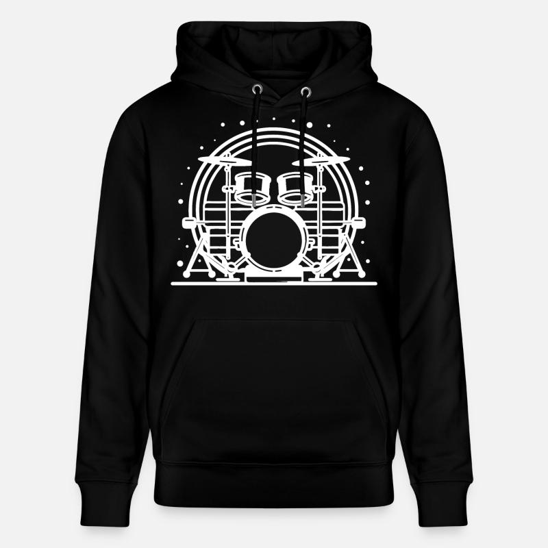 Percussion - Sweat à capuche bio CRUISER Stanley/Stella Unisexe - noir