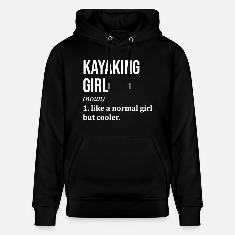 kayak - Sweat à capuche bio CRUISER Stanley/Stella Unisexe - noir