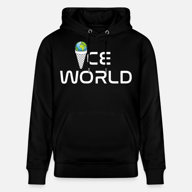 Monde de glace - Sweat à capuche bio CRUISER Stanley/Stella Unisexe - noir