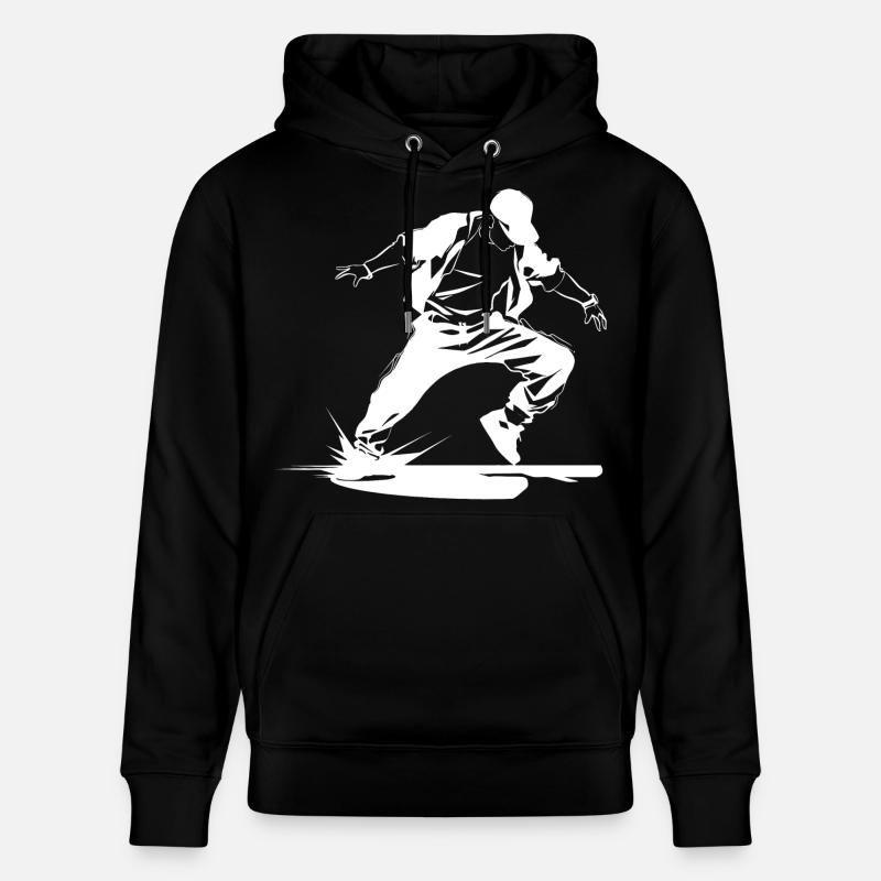 Croquis de B-Boy - Sweat à capuche bio CRUISER Stanley/Stella Unisexe - noir