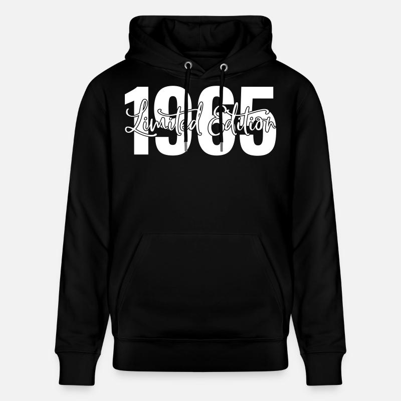 Edition limitée 1965 - Sweat à capuche bio CRUISER Stanley/Stella Unisexe - noir