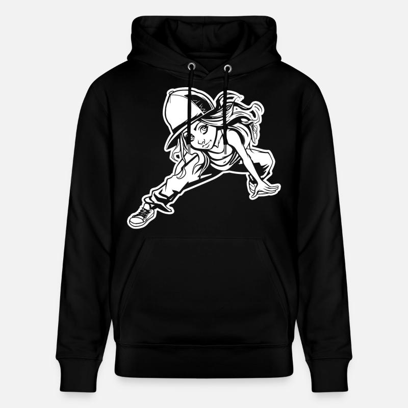 Breakdancer - Sweat à capuche bio CRUISER Stanley/Stella Unisexe - noir