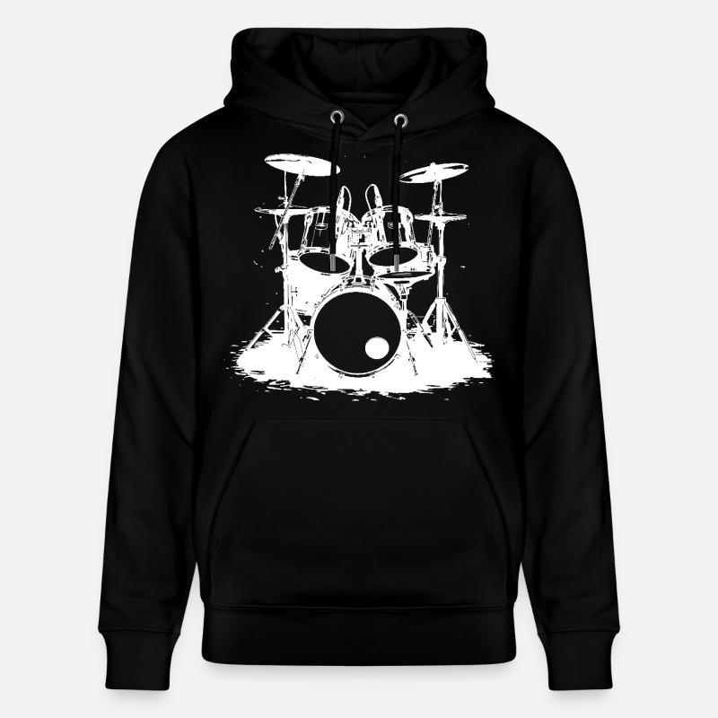 Percussion - Sweat à capuche bio CRUISER Stanley/Stella Unisexe - noir