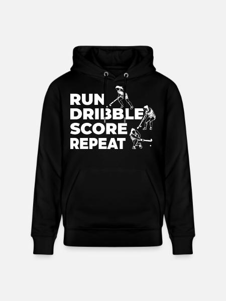 Feldhockeyspieler - Stanley/Stella Unisex Bio-Hoodie CRUISER  - Schwarz