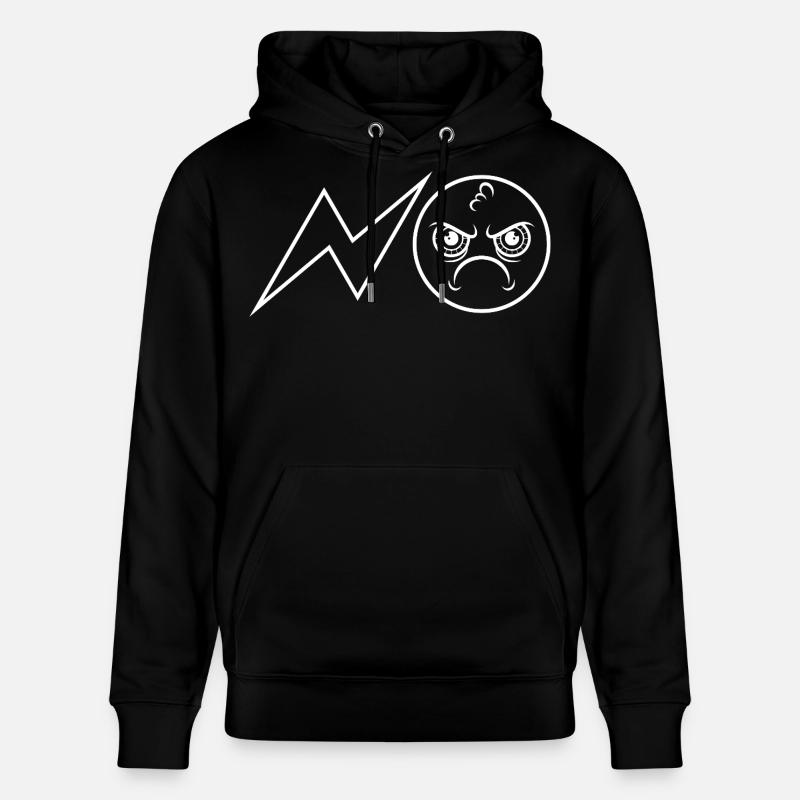 NON / Non / Non / Jamais / Non - Sweat à capuche bio CRUISER Stanley/Stella Unisexe - noir