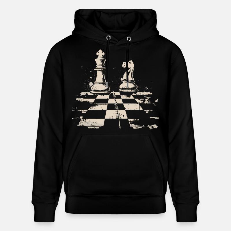 Échecs - Sweat à capuche bio CRUISER Stanley/Stella Unisexe - noir