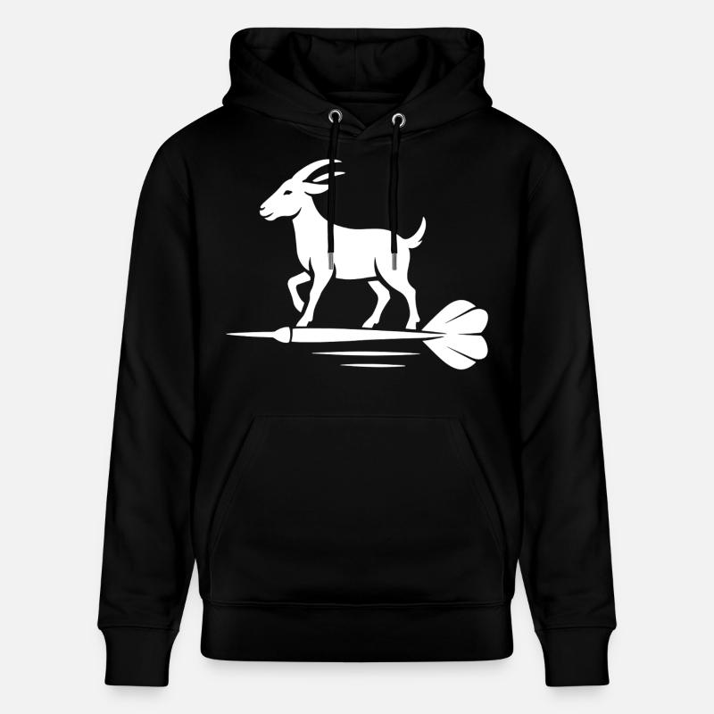 Bock auf Dart - Sweat à capuche bio CRUISER Stanley/Stella Unisexe - noir