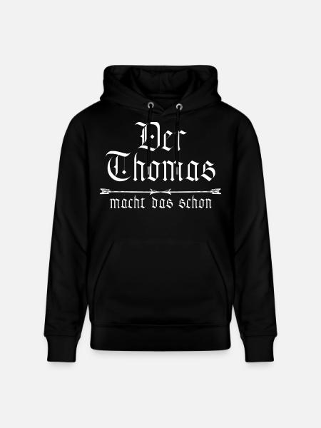 Thomas is already doing it - Stanley/Stella CRUISER Unisex Organic Hoodie - black