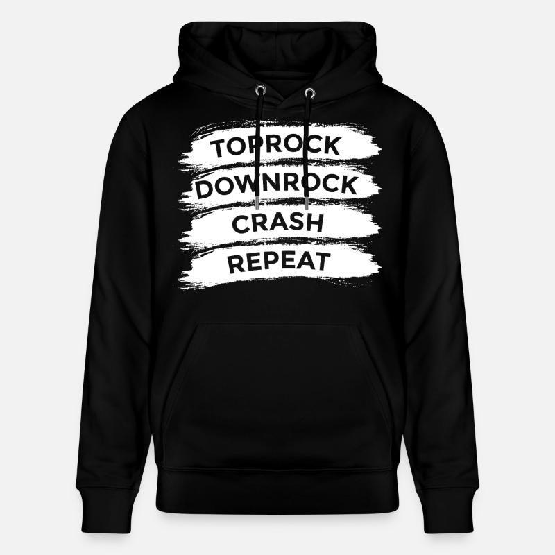 Breakdance Techniques - Sweat à capuche bio CRUISER Stanley/Stella Unisexe - noir