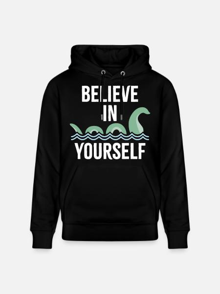 Croyez en vous - Sweat à capuche bio CRUISER Stanley/Stella Unisexe - noir