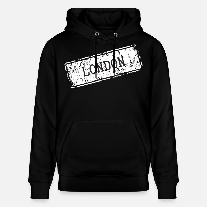 Timbre London City Area Design - Sweat à capuche bio CRUISER Stanley/Stella Unisexe - noir