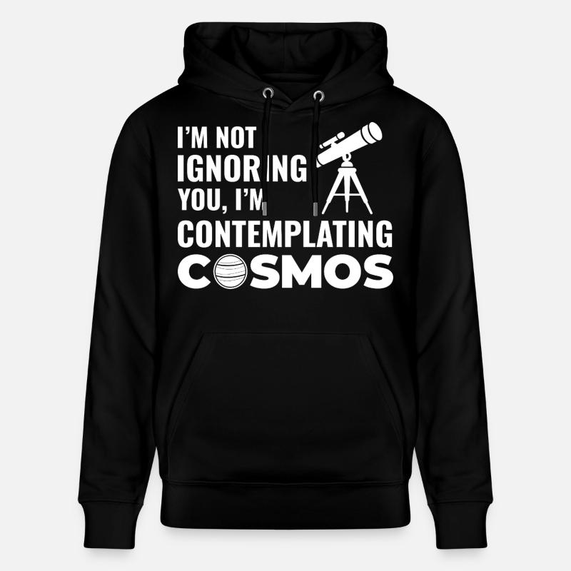 Astronomie Conception du système solaire - Sweat à capuche bio CRUISER Stanley/Stella Unisexe - noir