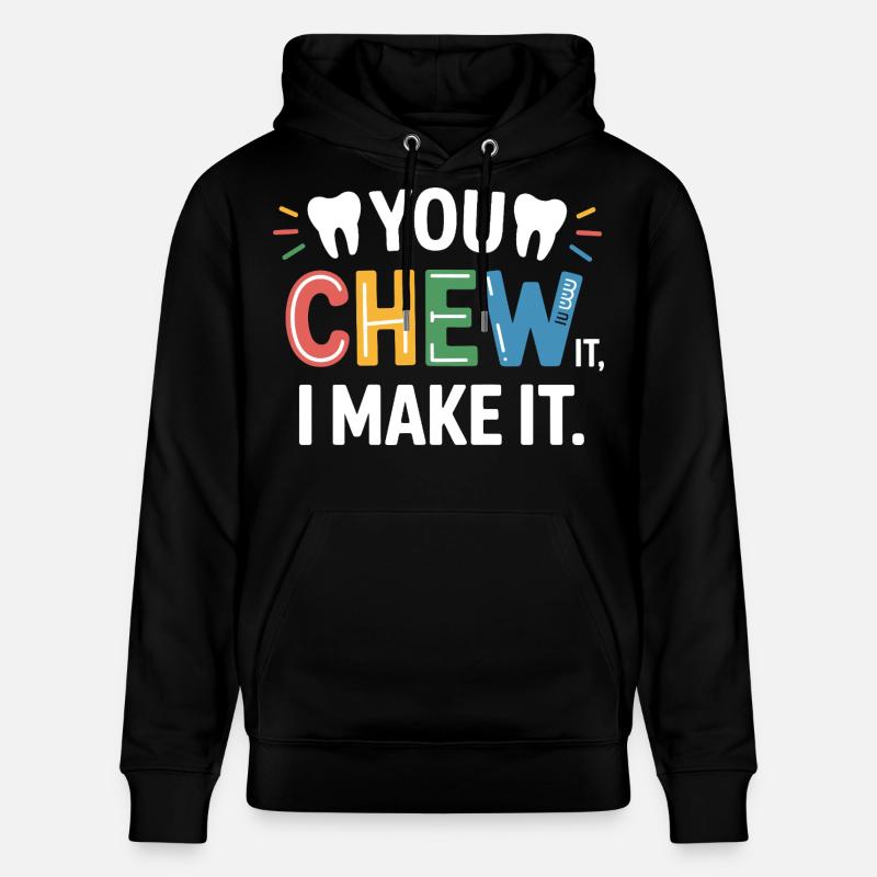 Dentalkeramik Techniker Kunst - Stanley/Stella Unisex Bio-Hoodie CRUISER  - Schwarz