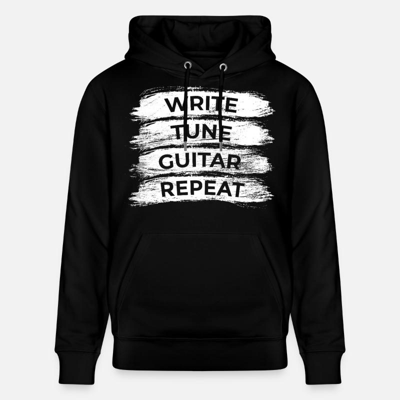 Routine du guitariste - Sweat à capuche bio CRUISER Stanley/Stella Unisexe - noir