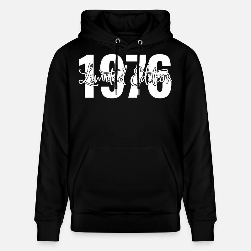 Edition limitée 1976 - Sweat à capuche bio CRUISER Stanley/Stella Unisexe - noir