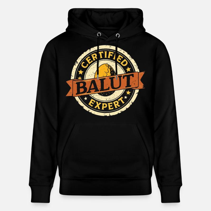 Expert certifié en balut Philippines - Sweat à capuche bio CRUISER Stanley/Stella Unisexe - noir