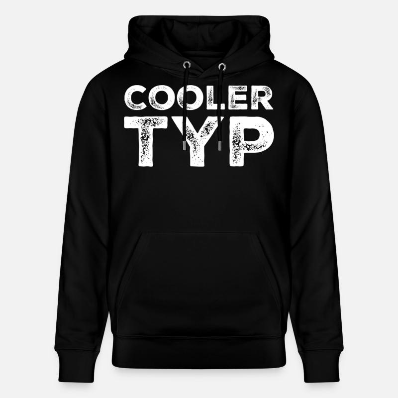 Cooler Typ Lustiger Spruch - Stanley/Stella Unisex Bio-Hoodie CRUISER - Schwarz