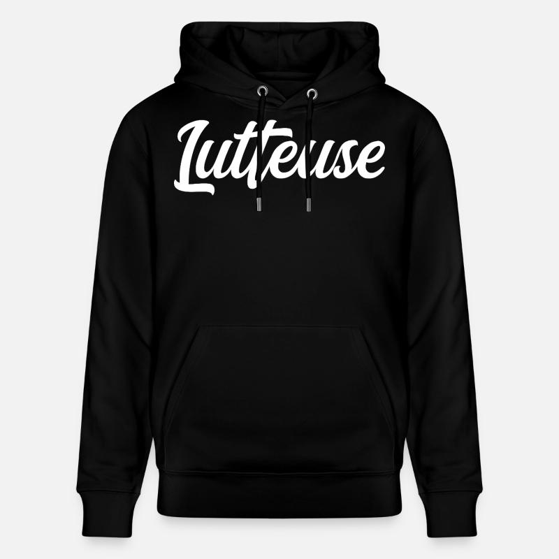 Lutteuse  - Sweat à capuche bio CRUISER Stanley/Stella Unisexe - noir