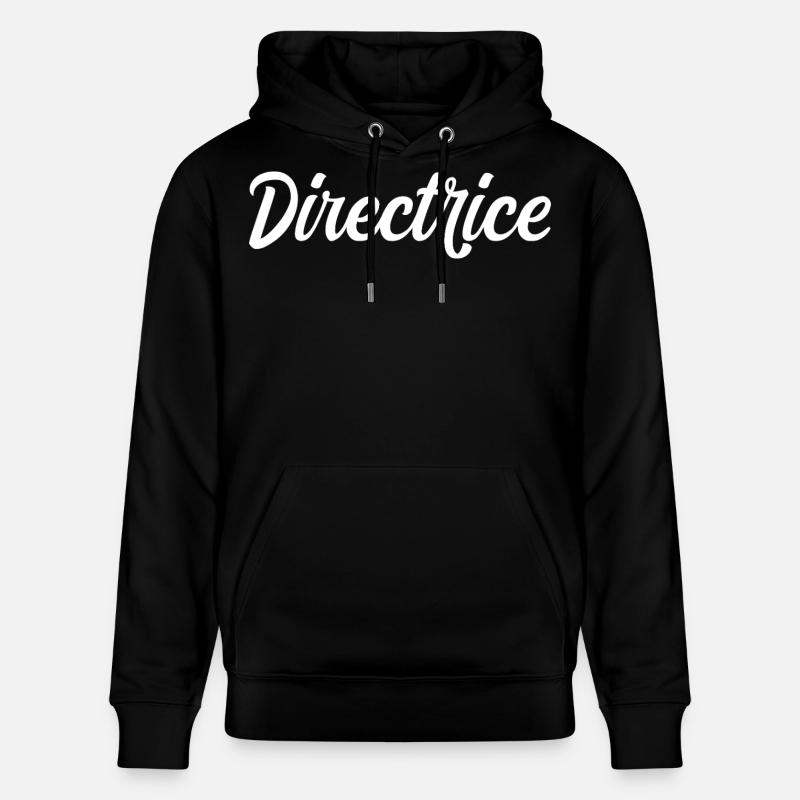 Directrice - Sweat à capuche bio CRUISER Stanley/Stella Unisexe - noir