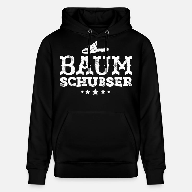 bûcheron - Sweat à capuche bio CRUISER Stanley/Stella Unisexe - noir