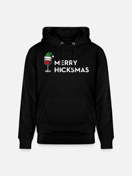 Merry Hicksmas – Anti Xmas Edition - Stanley/Stella Unisex Bio-Hoodie CRUISER - Schwarz