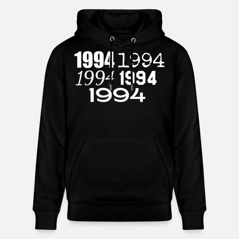 1994 - Sweat à capuche bio CRUISER Stanley/Stella Unisexe - noir