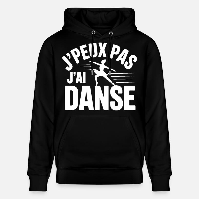 J'Peux Pas J'Ai Danse - Sweat à capuche bio CRUISER Stanley/Stella Unisexe - noir