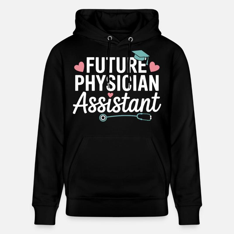 Futur style d’assistant médical - Sweat à capuche bio CRUISER Stanley/Stella Unisexe - noir