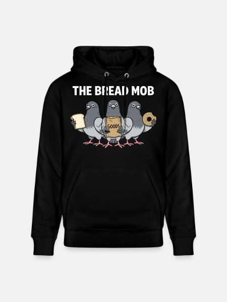 Tauben Mafia Vögel - Stanley/Stella Unisex Bio-Hoodie CRUISER  - Schwarz