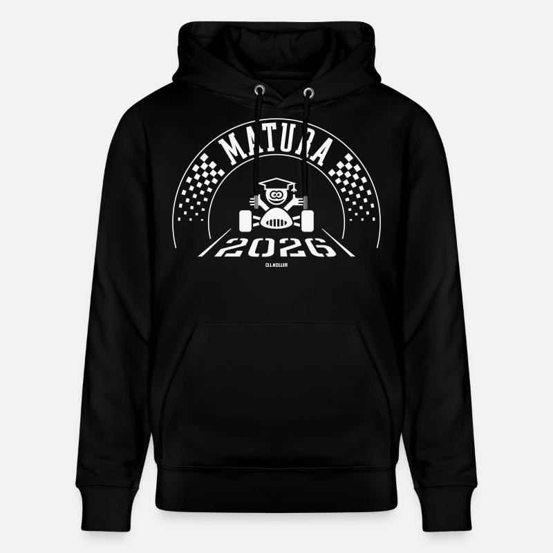 Matura 2026 (Matura / Finish / Blanc) - Sweat à capuche bio CRUISER Stanley/Stella Unisexe - noir