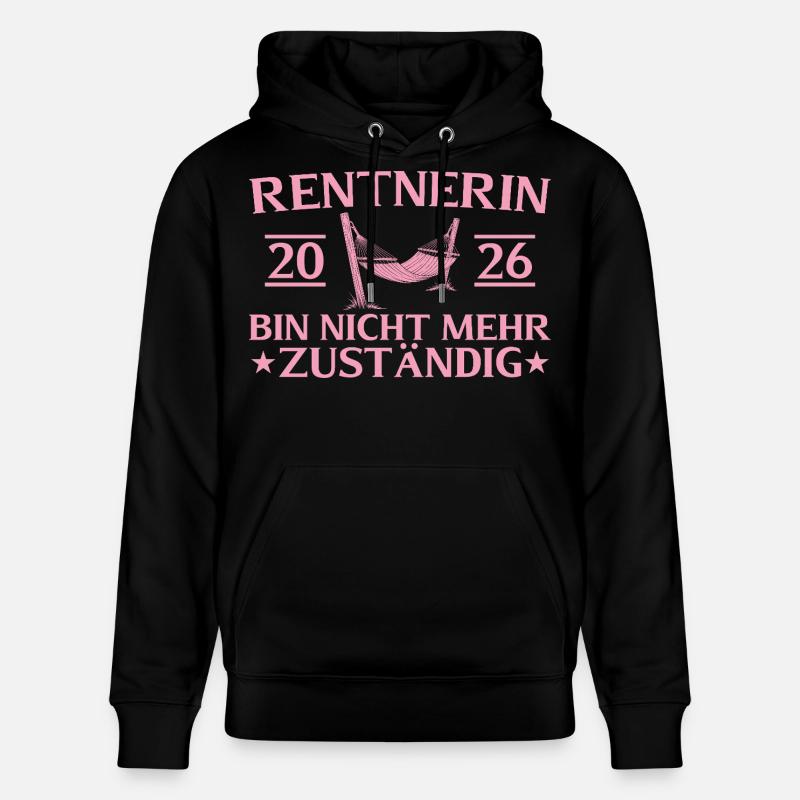 Retraité retraite 2026 Collègue d’adieu - Sweat à capuche bio CRUISER Stanley/Stella Unisexe - noir