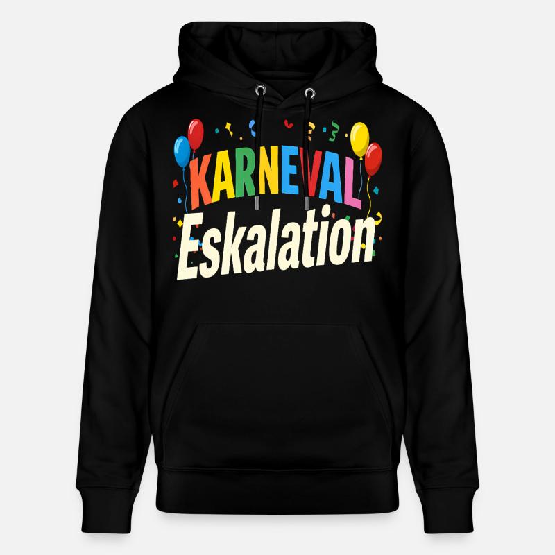 Escalade du carnaval - Sweat à capuche bio CRUISER Stanley/Stella Unisexe - noir