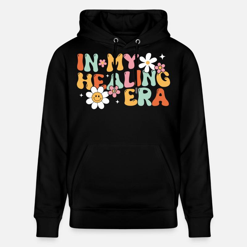 À mon époque de guérison - Sweat à capuche bio CRUISER Stanley/Stella Unisexe - noir
