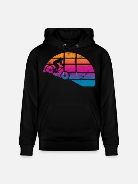 Hrvatska Fussball - Stanley/Stella Unisex Bio-Hoodie CRUISER  - Schwarz