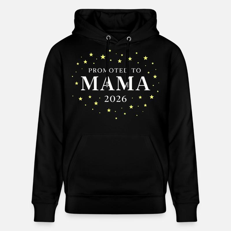 Mama 2026 Sterne - Stanley/Stella Unisex Bio-Hoodie CRUISER - Schwarz