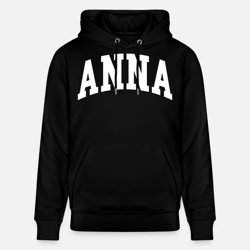Anna - Sweat à capuche bio CRUISER Stanley/Stella Unisexe - noir