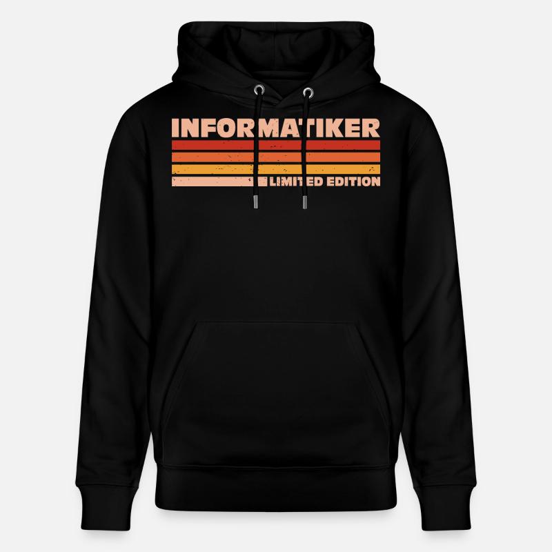 Informatiker Informatikerin Informatik - Stanley/Stella Unisex Bio-Hoodie CRUISER  - Schwarz